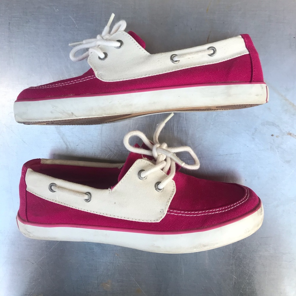 Polo Ralph Lauren Girls Size 3.5Y  canvas shoes